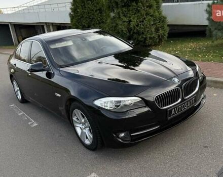 Черный БМВ 5 Серия, объемом двигателя 2 л и пробегом 170 тыс. км за 12650 $, фото 11 на Automoto.ua