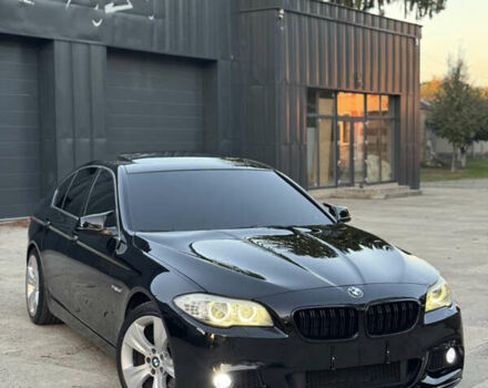 Чорний БМВ 5 Серія, об'ємом двигуна 2 л та пробігом 350 тис. км за 14600 $, фото 1 на Automoto.ua