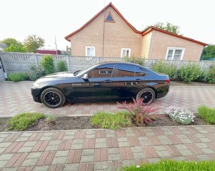 Черный БМВ 5 Серия, объемом двигателя 2 л и пробегом 152 тыс. км за 15500 $, фото 2 на Automoto.ua