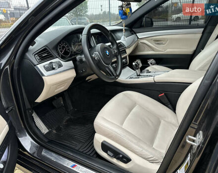 Черный БМВ 5 Серия, объемом двигателя 2 л и пробегом 190 тыс. км за 14700 $, фото 16 на Automoto.ua