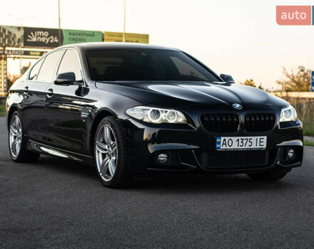 Чорний БМВ 5 Серія, об'ємом двигуна 3 л та пробігом 218 тис. км за 23500 $, фото 1 на Automoto.ua