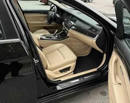 Черный БМВ 5 Серия, объемом двигателя 2 л и пробегом 198 тыс. км за 13500 $, фото 5 на Automoto.ua