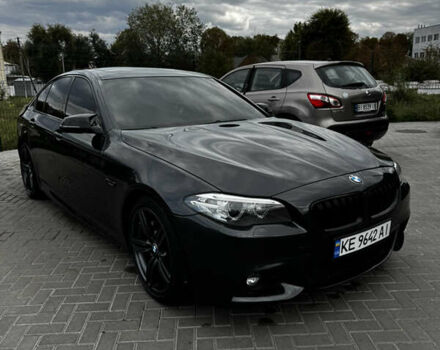 Черный БМВ 5 Серия, объемом двигателя 3 л и пробегом 156 тыс. км за 18200 $, фото 1 на Automoto.ua