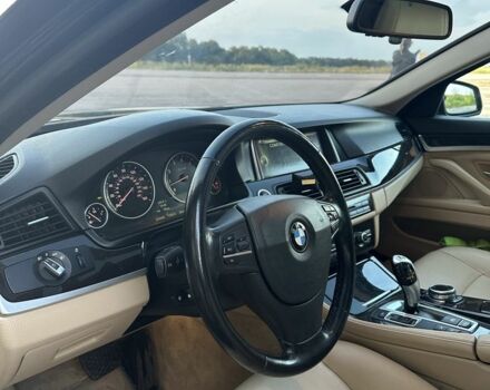 Чорний БМВ 5 Серія, об'ємом двигуна 2 л та пробігом 220 тис. км за 13399 $, фото 6 на Automoto.ua