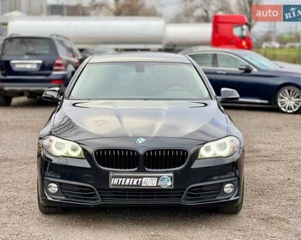 Черный БМВ 5 Серия, объемом двигателя 2 л и пробегом 185 тыс. км за 18300 $, фото 1 на Automoto.ua