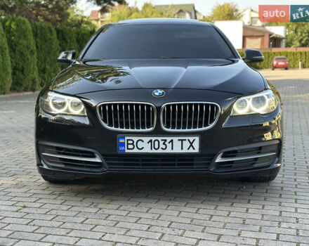 Чорний БМВ 5 Серія, об'ємом двигуна 2 л та пробігом 176 тис. км за 13700 $, фото 1 на Automoto.ua