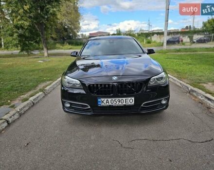 Чорний БМВ 5 Серія, об'ємом двигуна 2 л та пробігом 202 тис. км за 18200 $, фото 1 на Automoto.ua