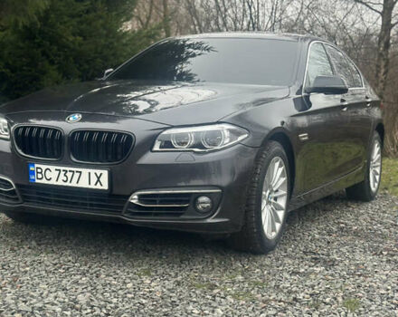 Чорний БМВ 5 Серія, об'ємом двигуна 2 л та пробігом 200 тис. км за 15800 $, фото 1 на Automoto.ua