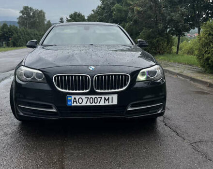 Чорний БМВ 5 Серія, об'ємом двигуна 2 л та пробігом 264 тис. км за 14499 $, фото 1 на Automoto.ua