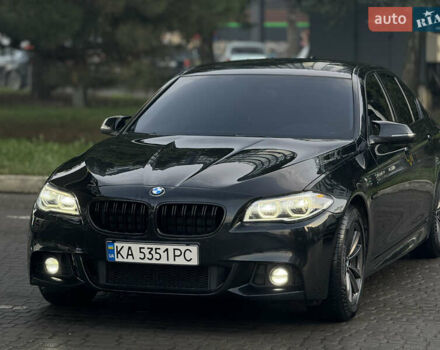 Черный БМВ 5 Серия, объемом двигателя 2 л и пробегом 262 тыс. км за 19000 $, фото 3 на Automoto.ua