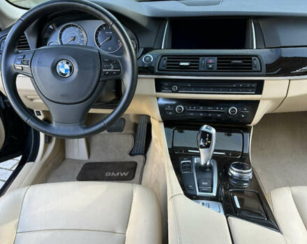 Чорний БМВ 5 Серія, об'ємом двигуна 2 л та пробігом 176 тис. км за 13700 $, фото 10 на Automoto.ua
