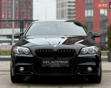 Черный БМВ 5 Серия, объемом двигателя 3 л и пробегом 178 тыс. км за 15500 $, фото 3 на Automoto.ua