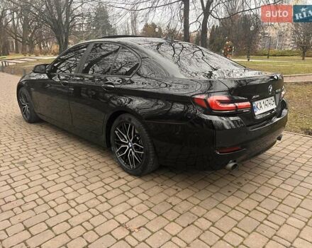 Черный БМВ 5 Серия, объемом двигателя 3 л и пробегом 186 тыс. км за 15900 $, фото 5 на Automoto.ua