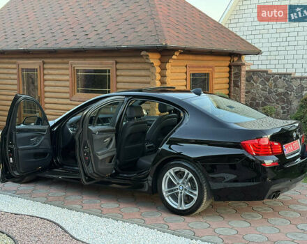 Черный БМВ 5 Серия, объемом двигателя 2 л и пробегом 200 тыс. км за 15999 $, фото 13 на Automoto.ua