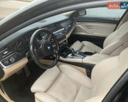 Черный БМВ 5 Серия, объемом двигателя 3 л и пробегом 230 тыс. км за 18500 $, фото 2 на Automoto.ua