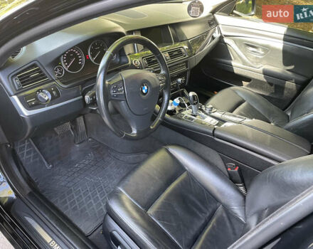 Чорний БМВ 5 Серія, об'ємом двигуна 2 л та пробігом 290 тис. км за 16900 $, фото 5 на Automoto.ua