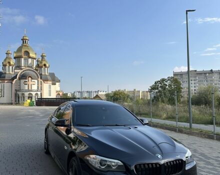 Черный БМВ 5 Серия, объемом двигателя 2 л и пробегом 211 тыс. км за 14700 $, фото 5 на Automoto.ua