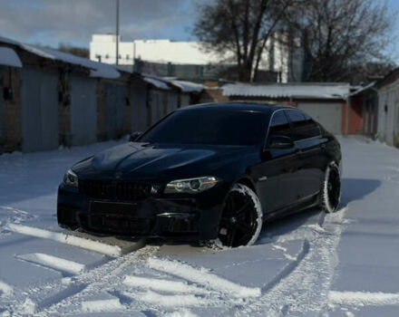 Черный БМВ 5 Серия, объемом двигателя 2 л и пробегом 257 тыс. км за 13500 $, фото 5 на Automoto.ua