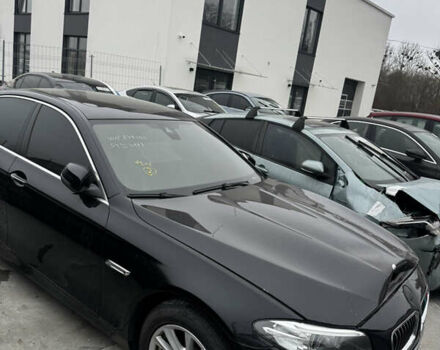 Черный БМВ 5 Серия, объемом двигателя 2 л и пробегом 194 тыс. км за 14800 $, фото 2 на Automoto.ua