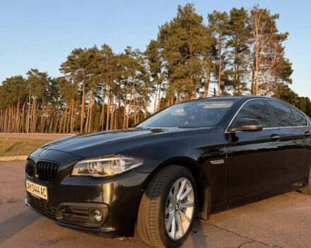 Черный БМВ 5 Серия, объемом двигателя 3 л и пробегом 228 тыс. км за 22500 $, фото 5 на Automoto.ua