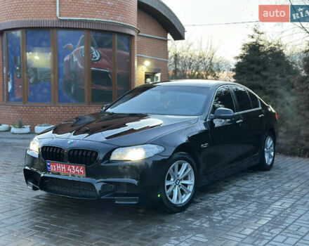 Черный БМВ 5 Серия, объемом двигателя 2 л и пробегом 216 тыс. км за 11899 $, фото 6 на Automoto.ua