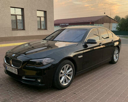 Черный БМВ 5 Серия, объемом двигателя 2 л и пробегом 180 тыс. км за 14000 $, фото 9 на Automoto.ua