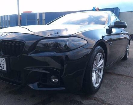 Черный БМВ 5 Серия, объемом двигателя 2 л и пробегом 147 тыс. км за 18500 $, фото 4 на Automoto.ua