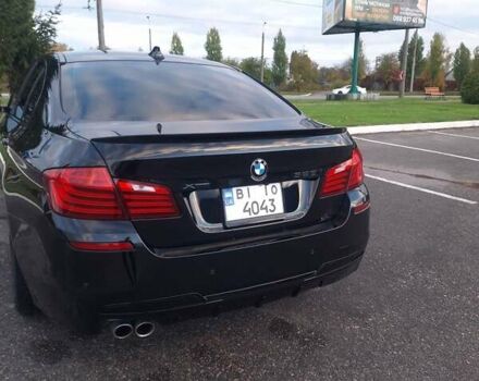 Черный БМВ 5 Серия, объемом двигателя 2 л и пробегом 147 тыс. км за 18500 $, фото 1 на Automoto.ua