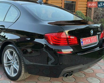 Черный БМВ 5 Серия, объемом двигателя 2 л и пробегом 200 тыс. км за 15999 $, фото 3 на Automoto.ua