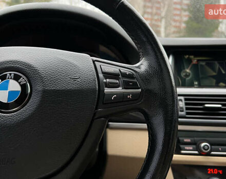 Черный БМВ 5 Серия, объемом двигателя 2.98 л и пробегом 170 тыс. км за 14200 $, фото 11 на Automoto.ua