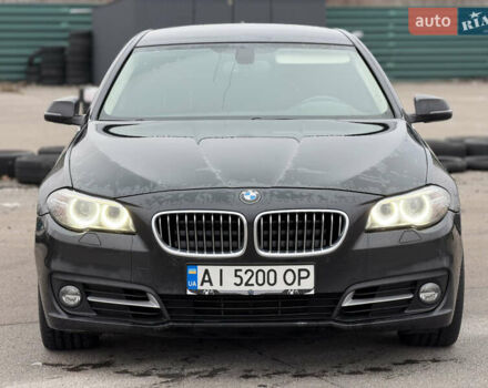 Чорний БМВ 5 Серія, об'ємом двигуна 2 л та пробігом 330 тис. км за 16000 $, фото 1 на Automoto.ua