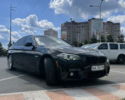 Черный БМВ 5 Серия, объемом двигателя 3 л и пробегом 153 тыс. км за 17500 $, фото 2 на Automoto.ua