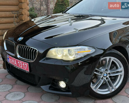 Черный БМВ 5 Серия, объемом двигателя 2 л и пробегом 200 тыс. км за 15999 $, фото 2 на Automoto.ua