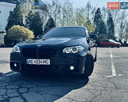 Черный БМВ 5 Серия, объемом двигателя 2 л и пробегом 212 тыс. км за 16500 $, фото 1 на Automoto.ua