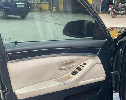 Черный БМВ 5 Серия, объемом двигателя 2 л и пробегом 245 тыс. км за 13999 $, фото 13 на Automoto.ua