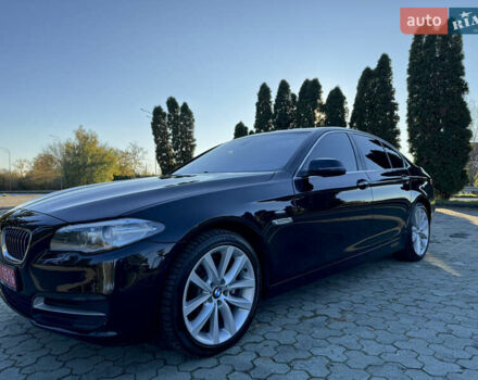 Черный БМВ 5 Серия, объемом двигателя 2 л и пробегом 188 тыс. км за 15750 $, фото 4 на Automoto.ua