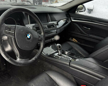 Черный БМВ 5 Серия, объемом двигателя 2 л и пробегом 194 тыс. км за 14500 $, фото 5 на Automoto.ua
