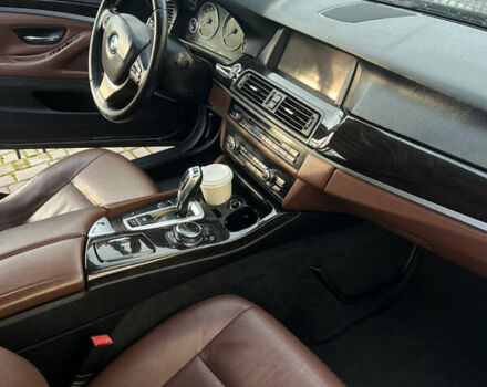 Черный БМВ 5 Серия, объемом двигателя 2 л и пробегом 215 тыс. км за 9499 $, фото 4 на Automoto.ua