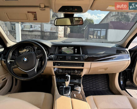 Черный БМВ 5 Серия, объемом двигателя 2 л и пробегом 213 тыс. км за 15500 $, фото 9 на Automoto.ua