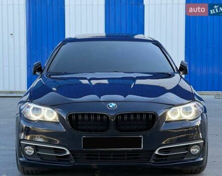 Черный БМВ 5 Серия, объемом двигателя 2 л и пробегом 156 тыс. км за 14500 $, фото 3 на Automoto.ua