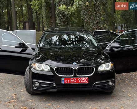 Чорний БМВ 5 Серія, об'ємом двигуна 2 л та пробігом 180 тис. км за 14444 $, фото 16 на Automoto.ua