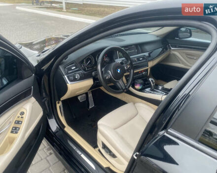 Черный БМВ 5 Серия, объемом двигателя 3 л и пробегом 230 тыс. км за 18500 $, фото 15 на Automoto.ua