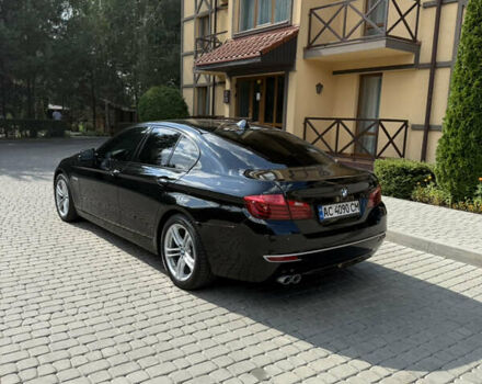 Черный БМВ 5 Серия, объемом двигателя 2 л и пробегом 320 тыс. км за 19500 $, фото 3 на Automoto.ua