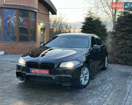Черный БМВ 5 Серия, объемом двигателя 2 л и пробегом 216 тыс. км за 11899 $, фото 5 на Automoto.ua