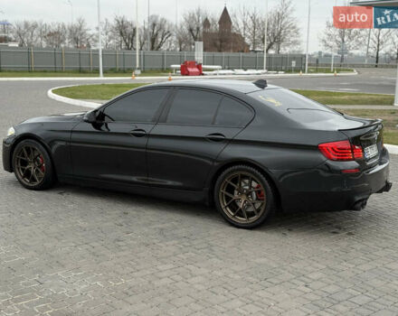 Черный БМВ 5 Серия, объемом двигателя 3 л и пробегом 174 тыс. км за 19000 $, фото 10 на Automoto.ua