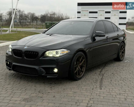 Черный БМВ 5 Серия, объемом двигателя 3 л и пробегом 174 тыс. км за 19000 $, фото 2 на Automoto.ua
