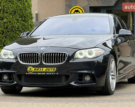 БМВ 5 Серия 2014 в Львове на Automoto.ua Черный БМВ 5 Серия, объемом двигателя 2.99 л и пробегом 236 тыс. км за 19750 $, фото 2 на Automoto.ua