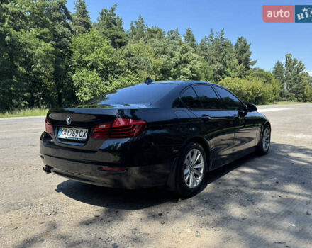 Черный БМВ 5 Серия, объемом двигателя 2 л и пробегом 242 тыс. км за 19500 $, фото 5 на Automoto.ua