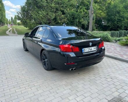 Чорний БМВ 5 Серія, об'ємом двигуна 2 л та пробігом 220 тис. км за 13399 $, фото 4 на Automoto.ua