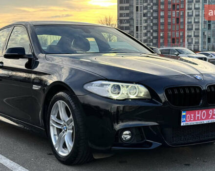 Черный БМВ 5 Серия, объемом двигателя 2 л и пробегом 215 тыс. км за 14800 $, фото 12 на Automoto.ua